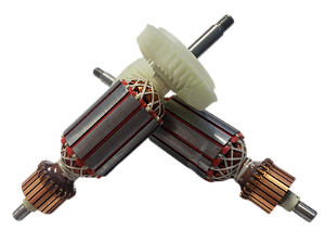 Induzido / Rotor para Esmerilhadeira Gws7-115 - 1800 #03 (PRODUTO IMPORTADO)