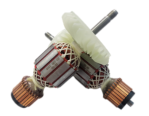 Induzido / Rotor para Esmerilhadeira Gws 22-180 / 22-230 22-u 1351 MODELO MENOR (PRODUTO IMPORTADO)