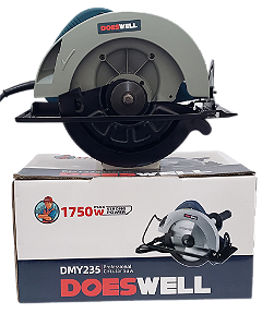 Serra circular elétrica Does Well DMY235 9.25" 1750W ( PRODUTO IMPORTADO)