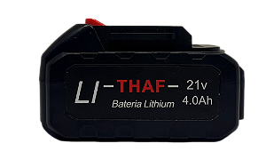 Bateria 21v 4.0Ah para chave de impacto Thaf TH450 (PRODUTO IMPORTADO)