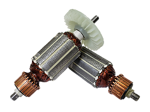 Induzido / Rotor para serra mármore M0400 #21A e #22 (PRODUTO IMPORTADO)