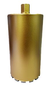 BROCA SERRA COPO DIAMANTADA PARA PERFURATRIZ 180MM X 370MM 1.1/4 DOURADA (PRODUTO IMPORTADO)