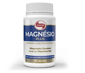 Magnésio Plus - 90 cap - Vitafor