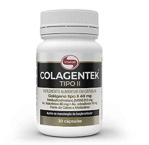 Colagentek tipo II - 30 cap - Vitafor