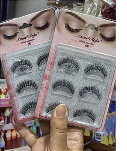 Cílios postiço amor anjo