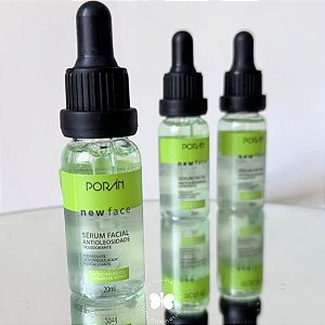 Sérum Facial Anti Oleosidade New Face - Porán