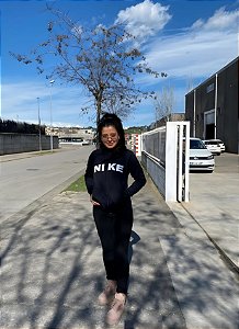 Conjunto casaco e calça Nike