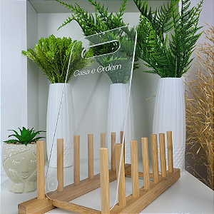 Gabarito de Dobra P (12x25) em Acrílico