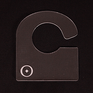 Separador de Cabide em Acrílico