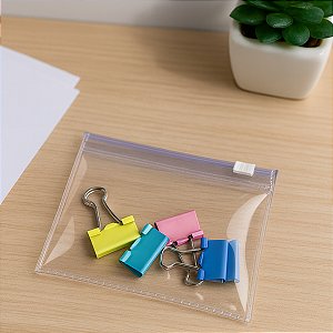 Pasta Zip Zap Organizadora Multiuso Estojo PVC - PP 11x8