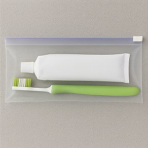 Pasta Zip Zap Organizadora Multiuso Estojo PVC - P 23x9