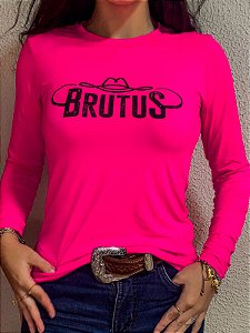 CAMISETA UV FEMININA ROSA