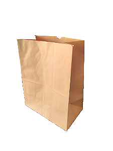 SACO PAPEL KRAFT SOS PARA DELIVERY 10KG 22X36X10,5CM PC 200FL