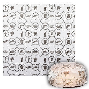 PAPEL ACOPLADO PARA HAMBURGUER 33X38CM 250F