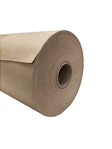 ROLO PAPEL KRAFT NATURAL MOLDE ENVEL 60G 40CMX200M TUBO 2POL