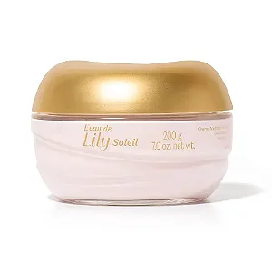Creme Acetinado Hidratante Desodorante Corporal L'Eau De Lily Soleil 200G
