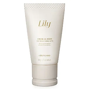 Creme De Mãos Acetinado Hidratante Lily 50G