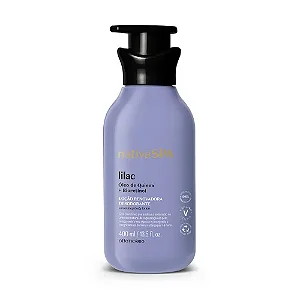 Loção Renovadora Desodorante Hidratante Corporal Nativa Spa Lilac 400Ml