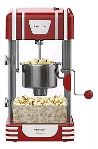 Pipoqueira Elétrica Luxor Popcorn Retrô Vermelho 310w 220v 127v