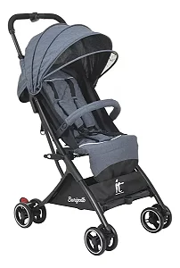 Carrinho De Bebê Ping Two It Cor Gray Abc Design