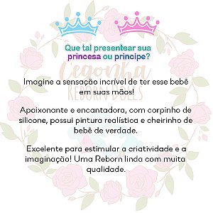 Boneca Reborn Realista Loira Kit 13 Acessórios Pode Banho