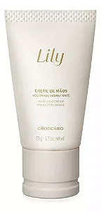 Creme de Mãos Acetinado Hidratante Lily 50g