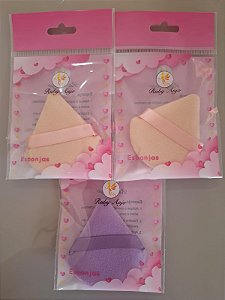 Esponja Triangular Para Pó Ruby Anjo