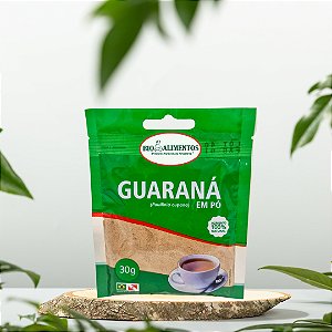 Guaraná em pó 30g