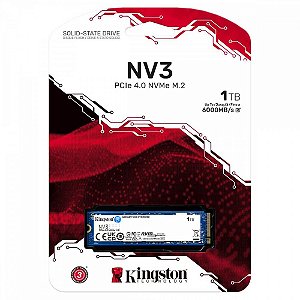 Memória SSD Kingston M2 NV3 1TB - SNV3S/1000G