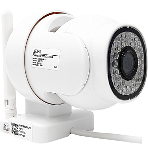 Câmera IP Icsee Prova D'água Wifi HD 2 Antenas