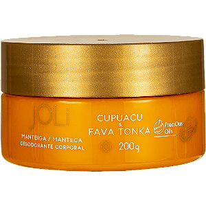 Manteiga Corporal Joli Cupuaçu e Fava Tonka 200ml - Cod/Ref: 033002