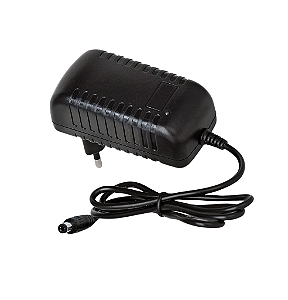 Fonte Plástica Eletrônica 12V 3A Alimentação 110V-220V P/ Leds Cftv