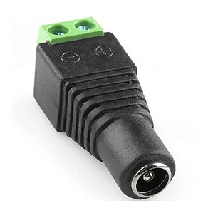 Conector PLUG Borne Verde Fêmea Parafuso P4 J4 Para Fonte e Leds 12v/24v