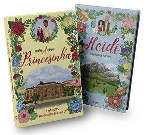 Combo Heidi + A Princesinha Edição De Luxo: Capa Dura E Fitilho;
