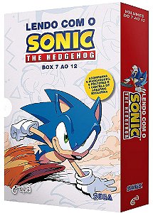 Box: Lendo Com O Sonic – The Hedgehog (Vol. 7 Ao 12)