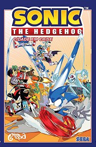 Sonic The Hedgehog – Volume 5 Cidade Em Crise (Acompanha Pôster e Marcador)