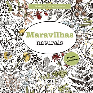 Livro De Colorir Antiestresse Maravilhas Naturais