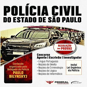 Polícia Civil Do Estado De São Paulo Concurso - Agente, Escrivão, Investigador