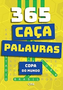 PRÉ-VENDA: 365 Caça-Palavras – Copa Do Mundo