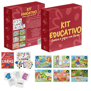 Kit Educativo: Contos e Jogos Com Libras