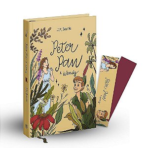 Peter Pan & Wendy | J. M. Barrie | Capa Dura Luxo - Fitilho E Brindes