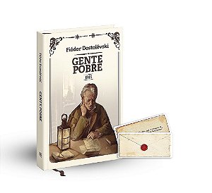 Gente Pobre | Fiódor Dostoiévski | Capa Dura Luxo - Fitilho E Brindes