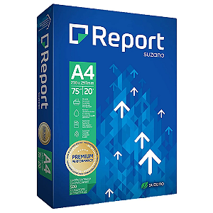 PAPEL FOLHA A4 75G C/500 REPORT