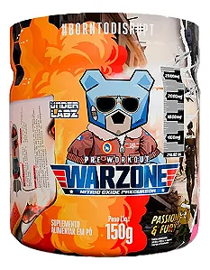 PRÉ TREINO WARZONE PASSION FURY 150gr UNDER LABZ