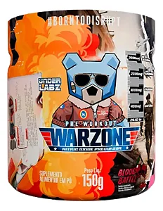 PRÉ TREINO WARZONE BLOOD BATTLE 150gr UNDER LABZ