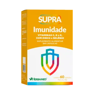 Supra Imunidade Polivitaminico 500mg 60 Caps