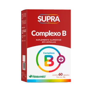 Supra Complexo B 500mg 60 Caps