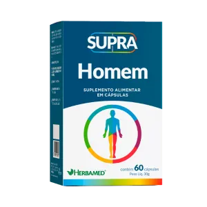 Supra Homem Polivitaminico 60 Caps