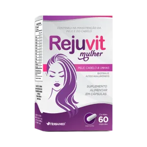 Rejuvit Mulher Pele Cabelo e Unhas - 400mg 60 Caps