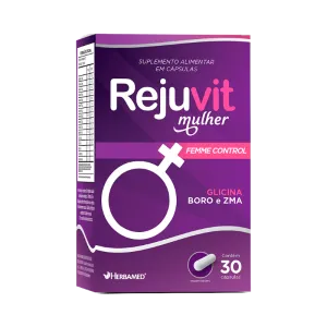 Rejuvit Mulher Femme Control 500mg 30 Caps